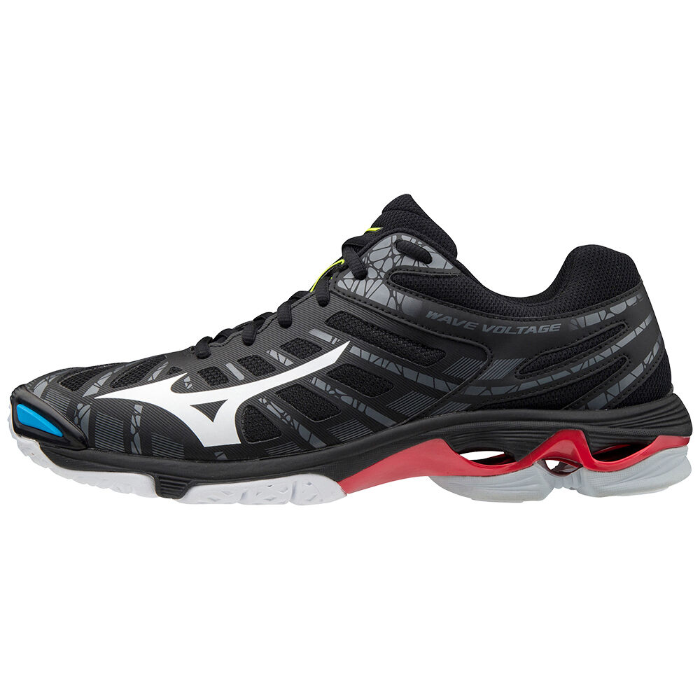 Mizuno Wave Voltage Férfi Röplabda Cipő Fekete/Fehér YFR025194